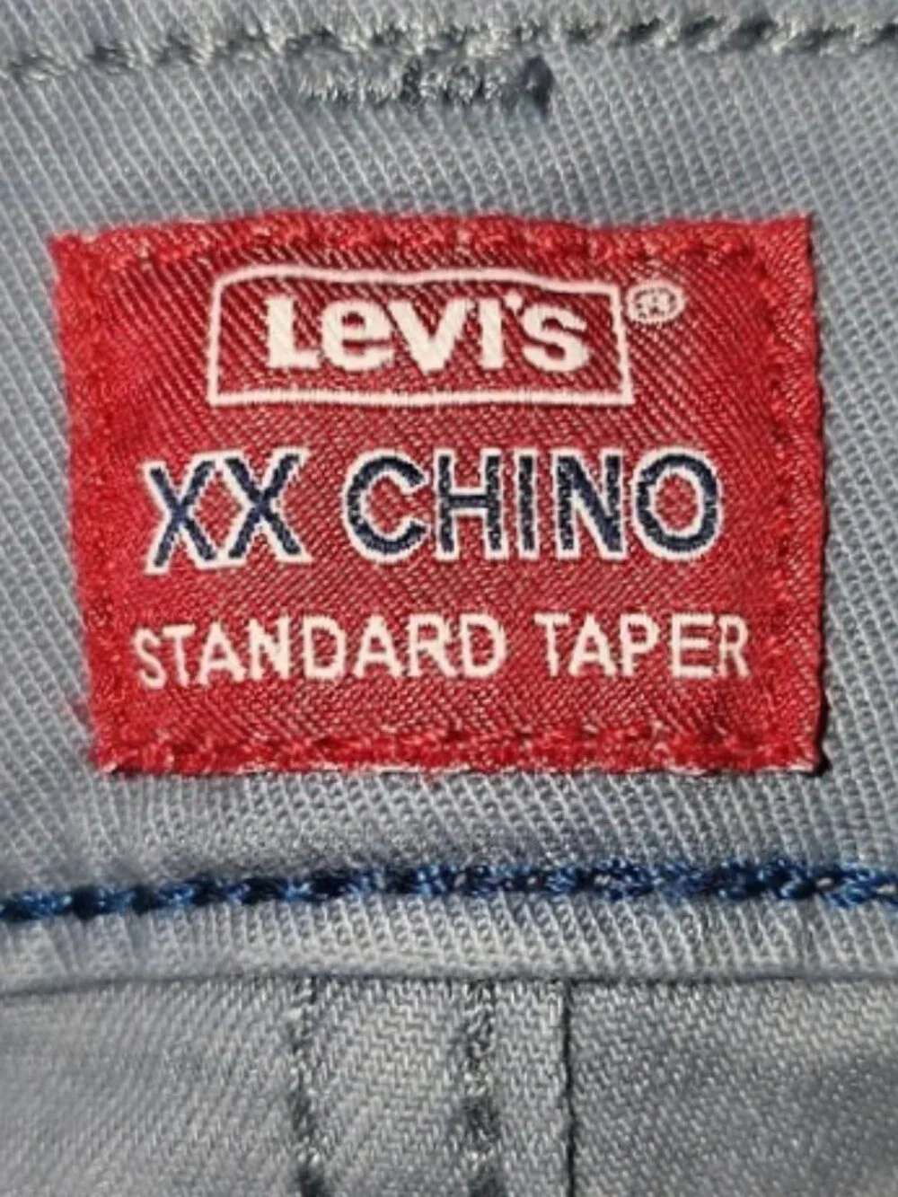 Levi's Men's XX Chino Standard Tapered Pants Size 40 x 38, Blue New